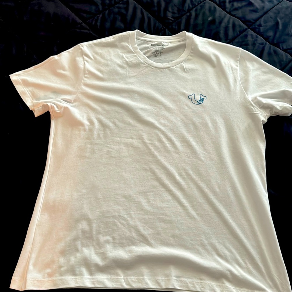 White/ Blue True Religion T-Shirt